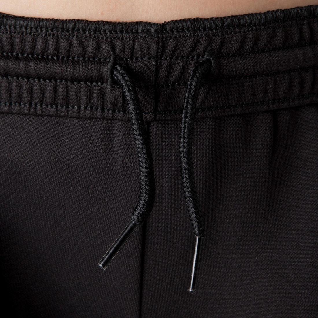 Unisex Kids Football Shorts F100, Black, , large image number 10
