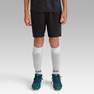 KIPSTA - 7-8Y  F500 Kids Football Shorts, Black