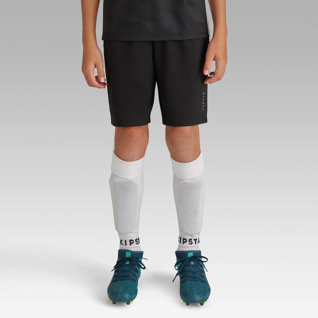 Unisex Kids F500 Football Shorts, Black, , large image number 11