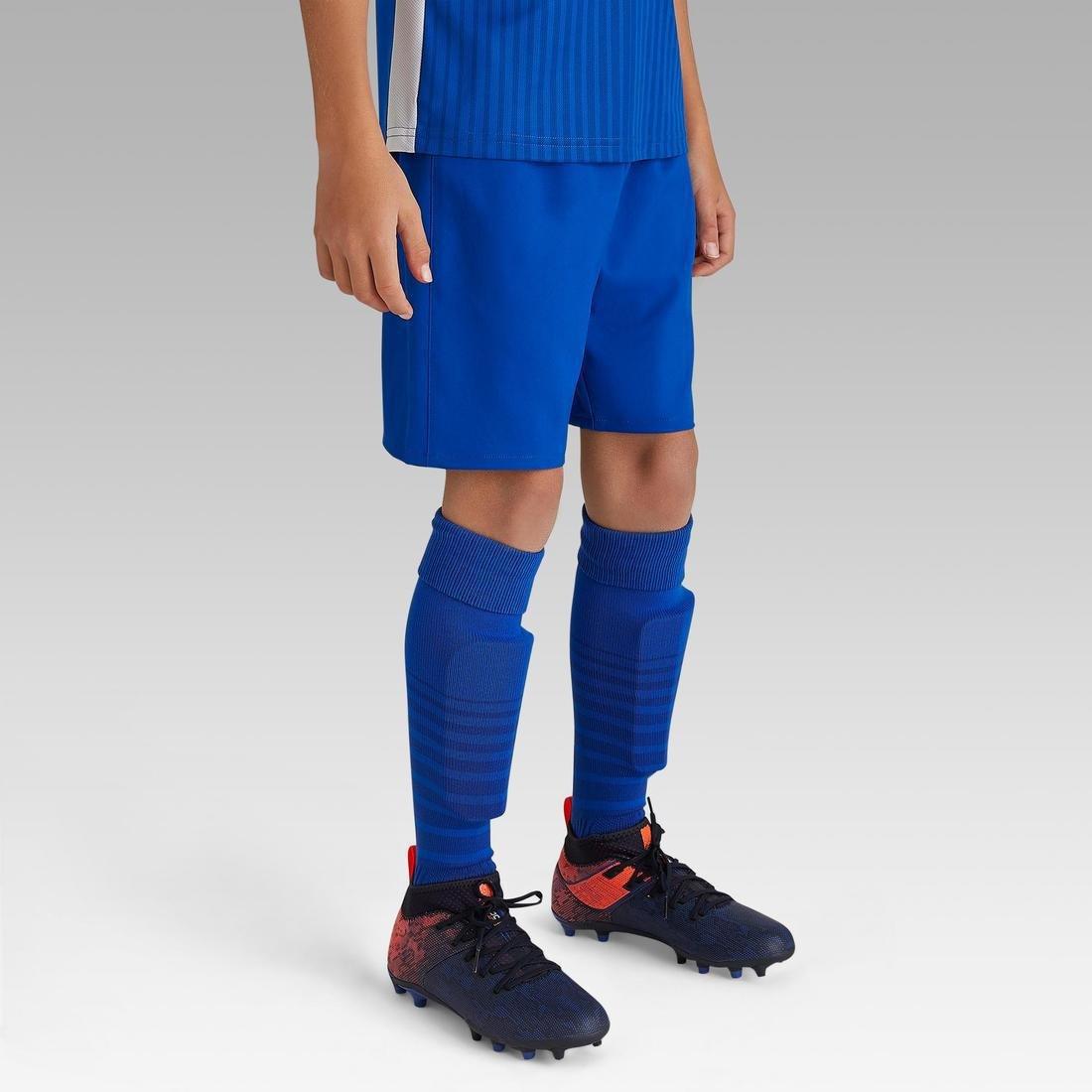 Unisex Kids F500 Football Shorts, Black, , large image number 12