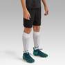 KIPSTA - 12-13 Years  F500 Kids Football Shorts, Black