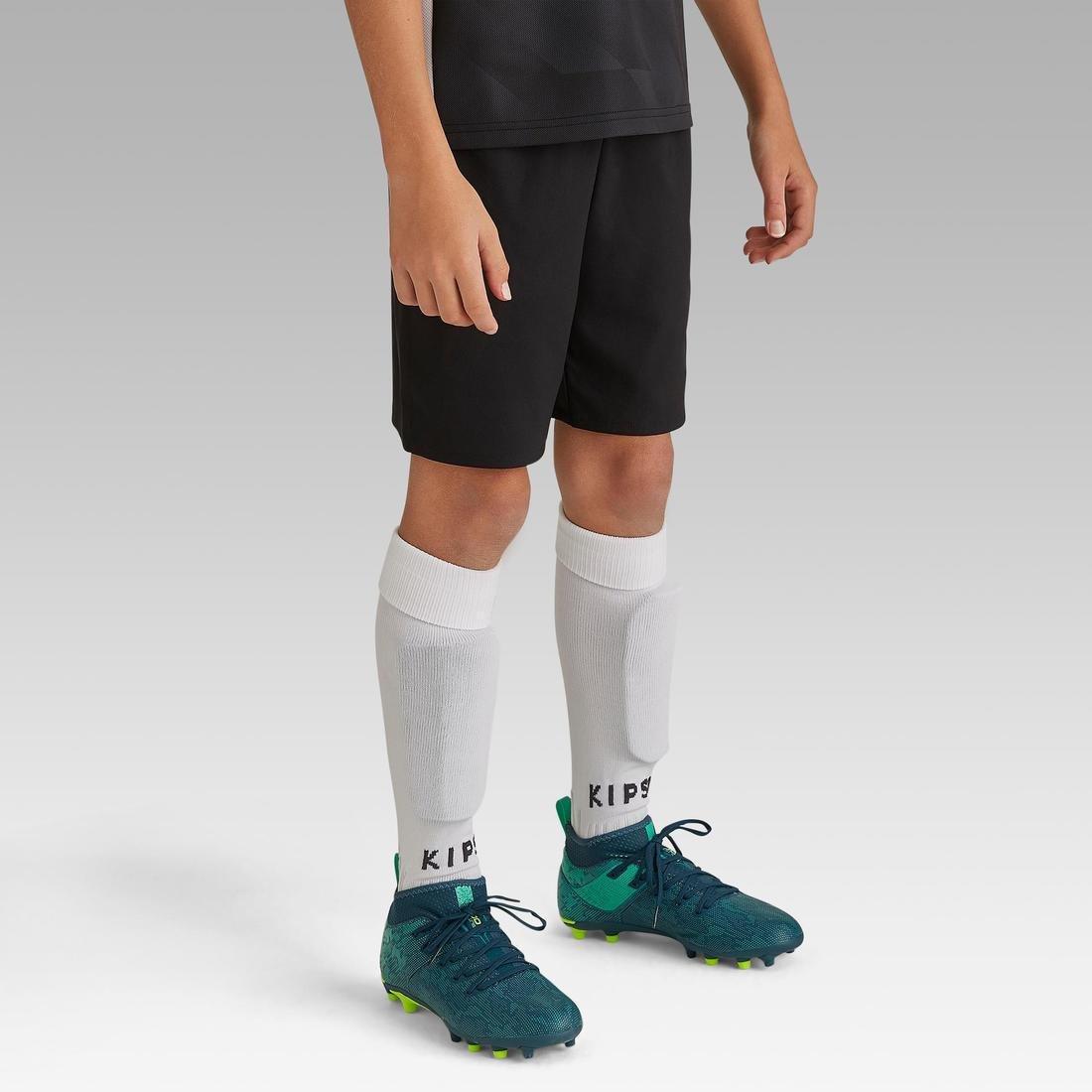 Unisex Kids F500 Football Shorts, Black, , large image number 0