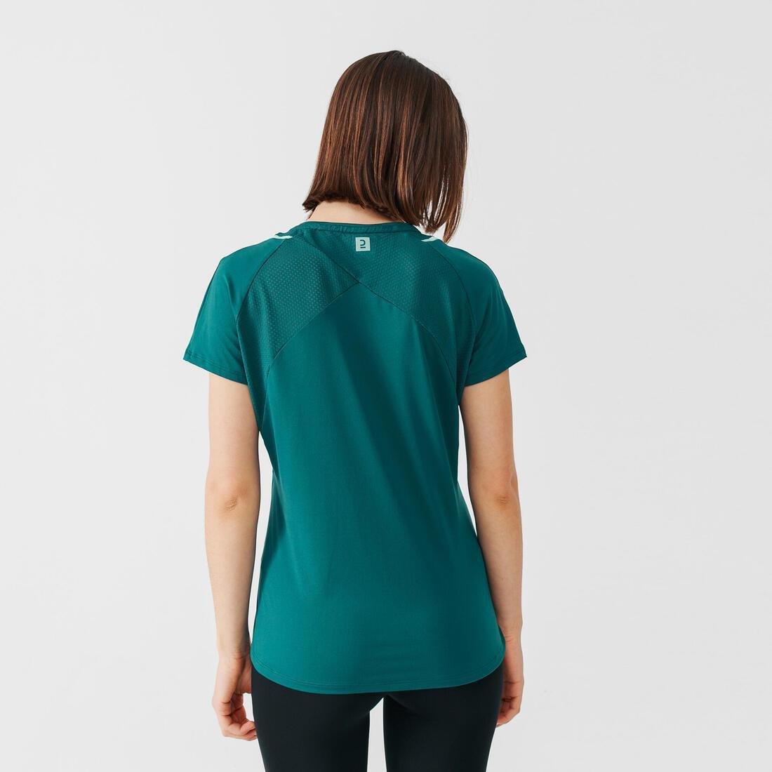 L/XL  Run Dry+ Women's Running T-shirt, Blue, , large image number 3