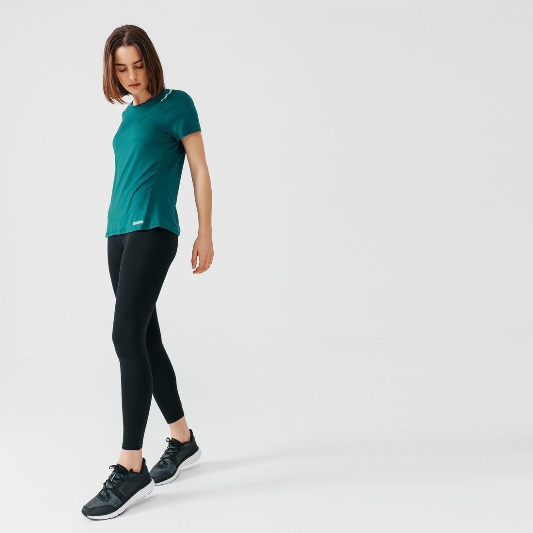 L/XL  Run Dry+ Women's Running T-shirt, Blue, , large image number 4