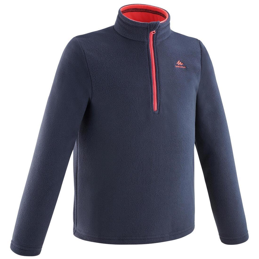 14-15Y Kids' 7-15 Years Hiking Fleece MH100, Abyss Grey, , large image number 8