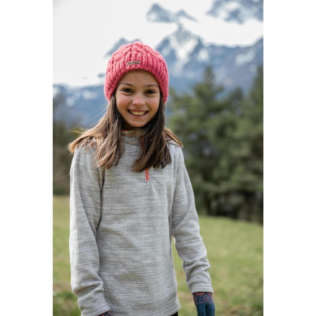 14-15Y Kids' 7-15 Years Hiking Fleece MH100, Abyss Grey, , large image number 9