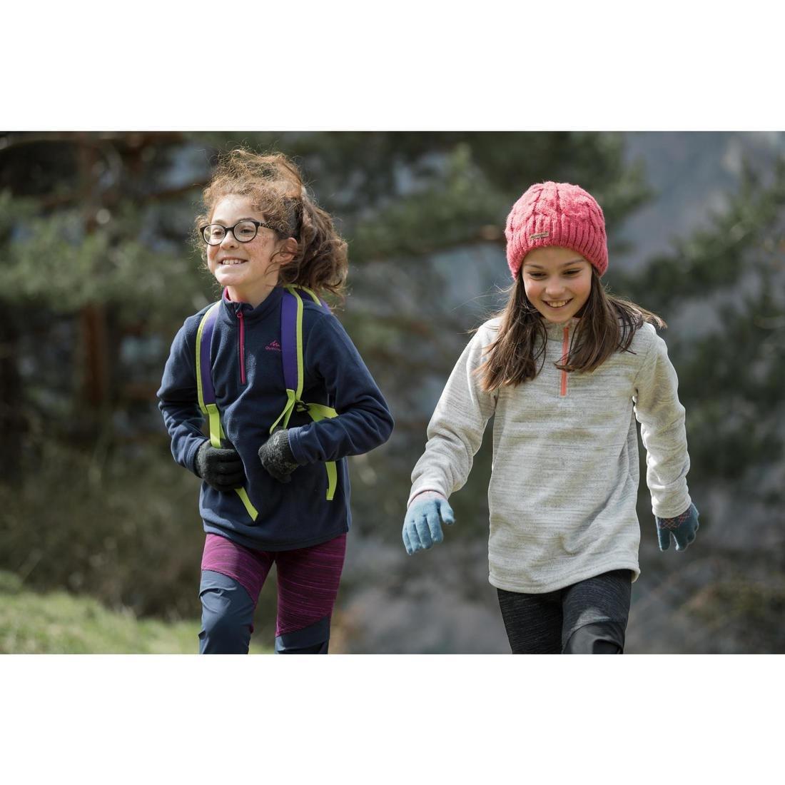 14-15Y Kids' 7-15 Years Hiking Fleece MH100, Abyss Grey, , large image number 10