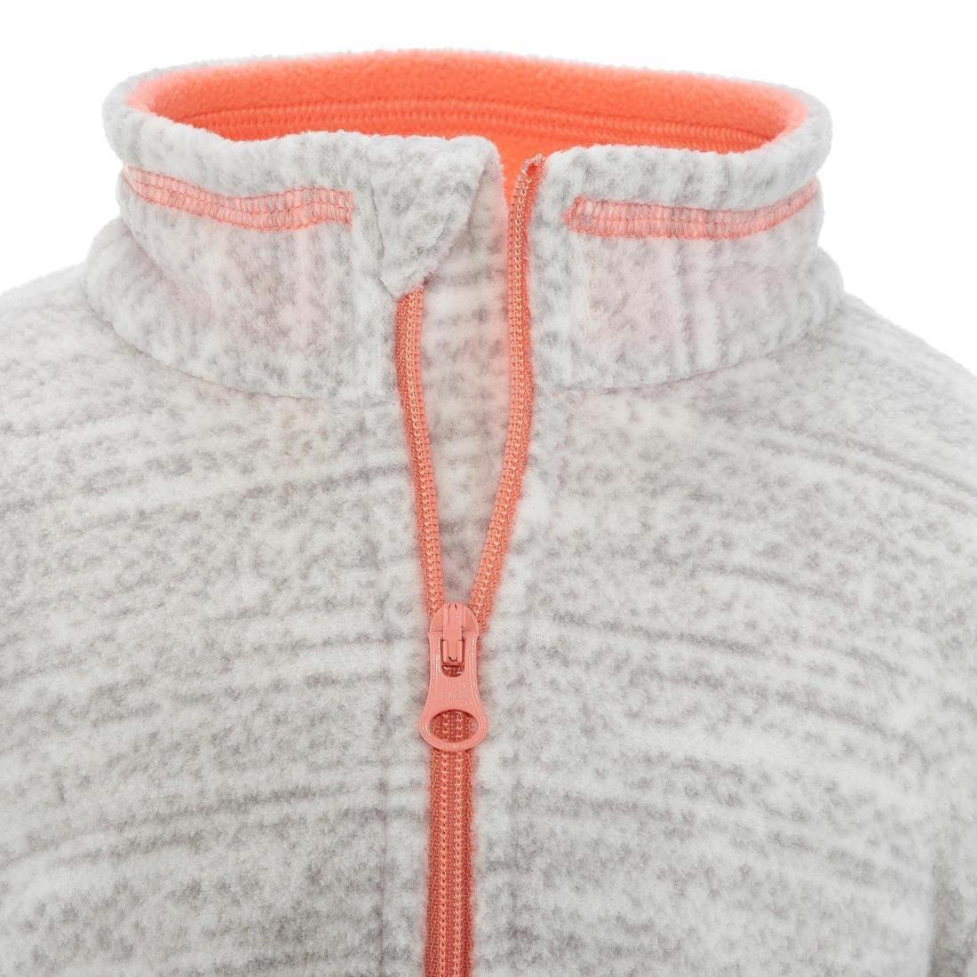 14-15Y Kids' 7-15 Years Hiking Fleece MH100, Abyss Grey, , large image number 12