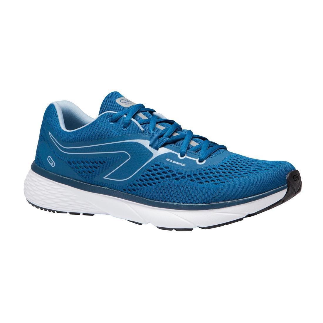 Mens Run Support Running Shoes, Burgundy, , large image number 1