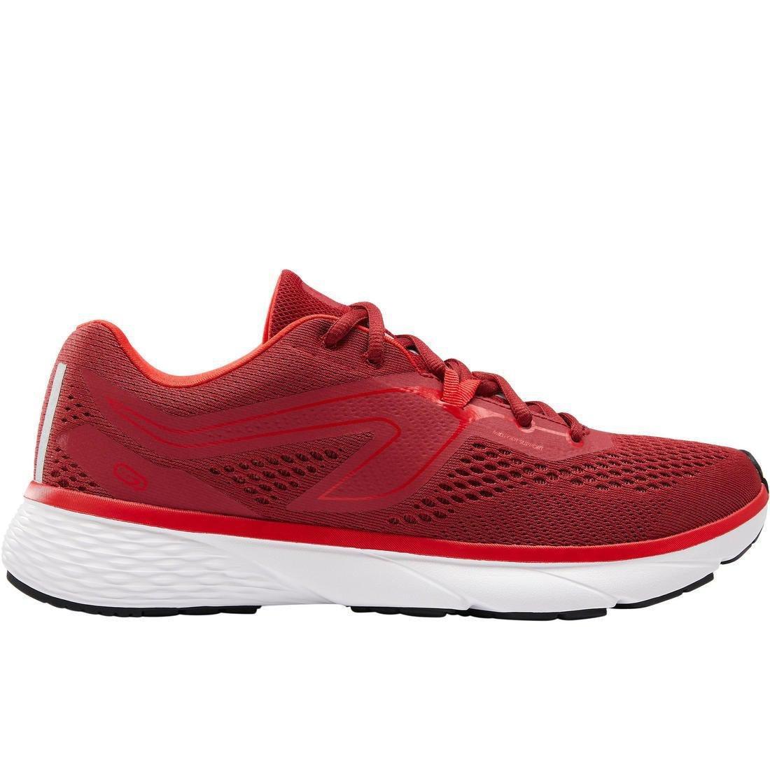 Mens Run Support Running Shoes, Burgundy, , large image number 8