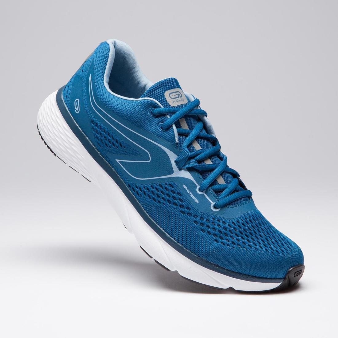 Mens Run Support Running Shoes, Burgundy, , large image number 12