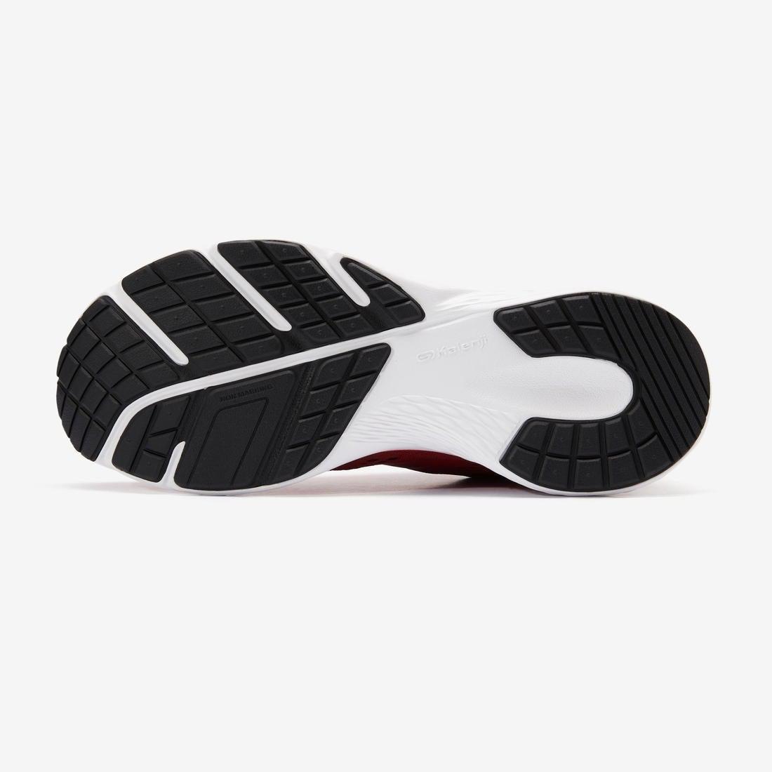 Mens Run Support Running Shoes, Burgundy, , large image number 14
