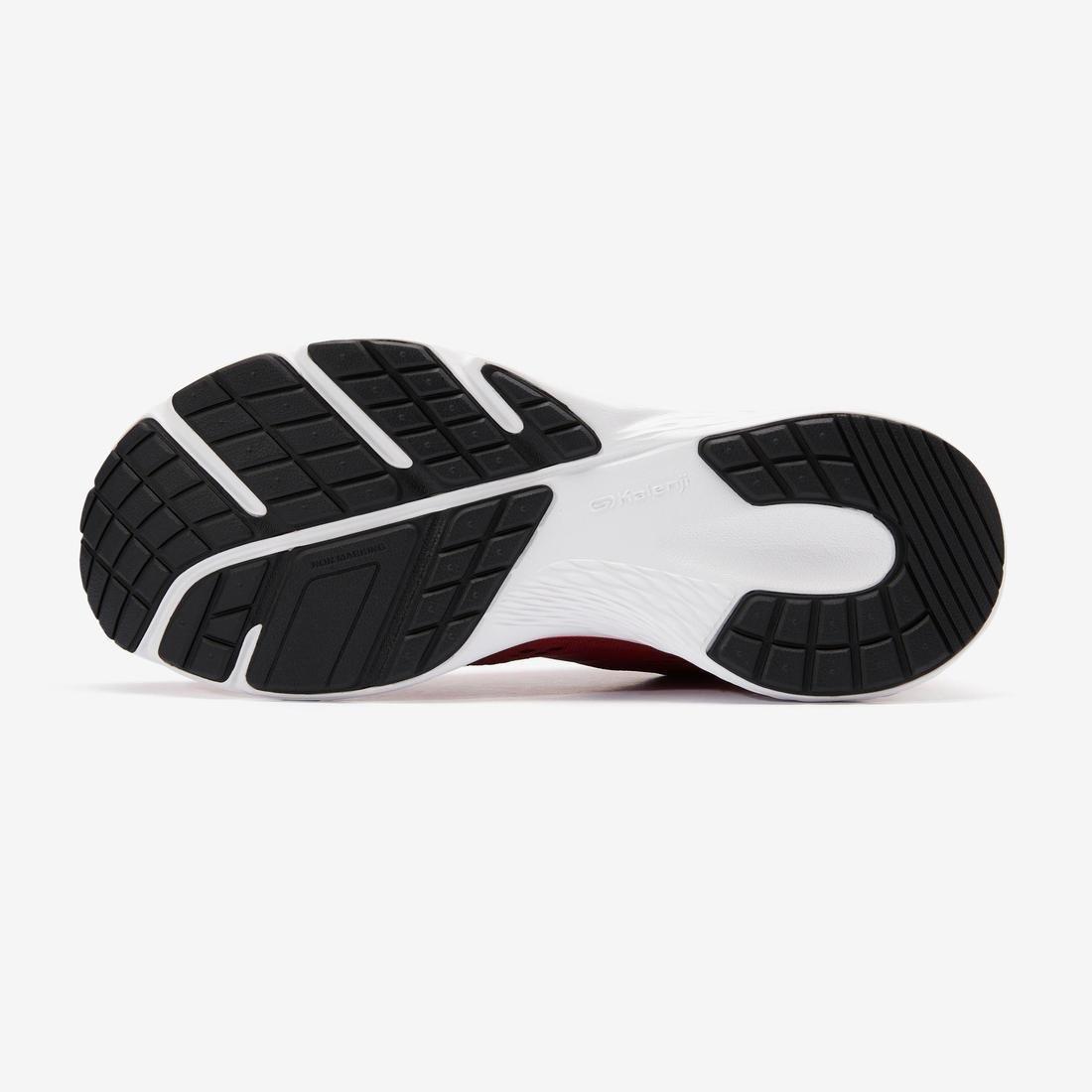 Mens Run Support Running Shoes, Burgundy, , large image number 14