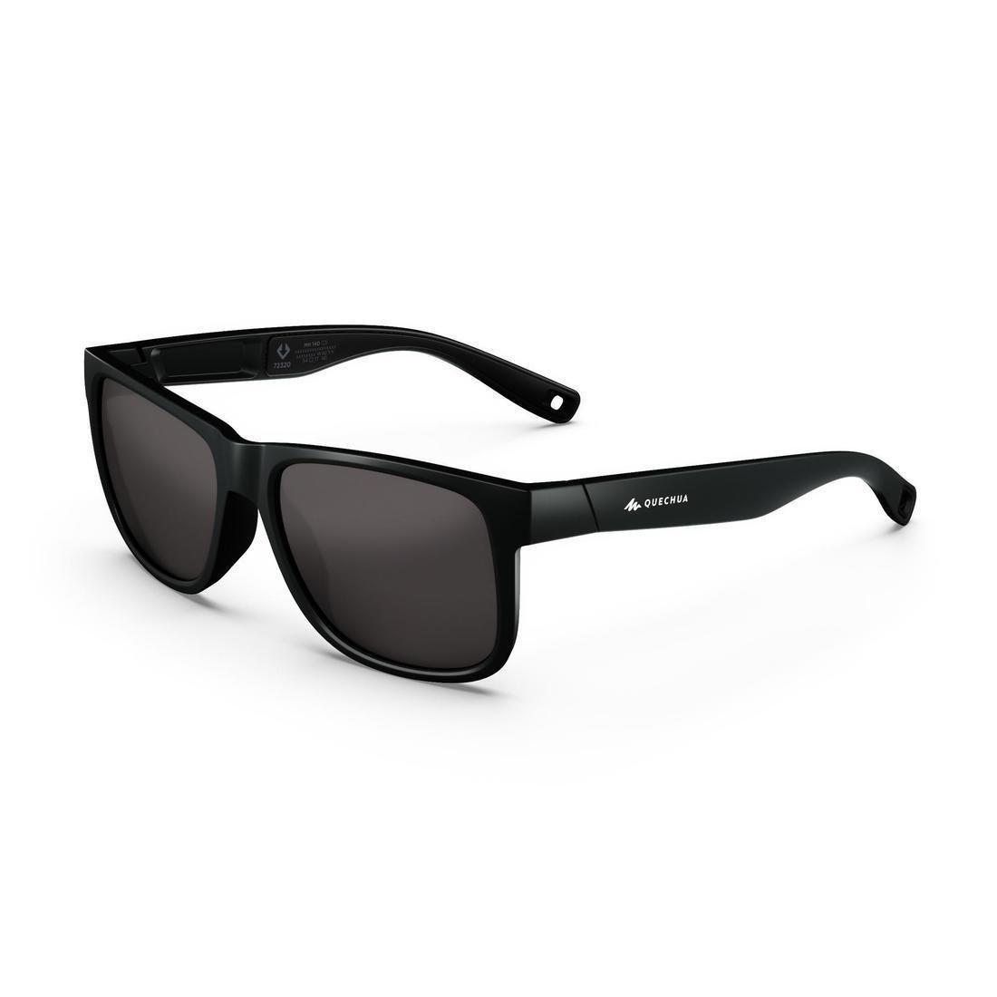 Adults Category 3 Hiking Sunglasses MH140, Black, No Color, large image number 0
