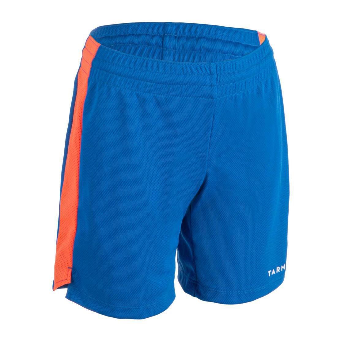 Unisex Kids Intermediate Basketball Shorts Sh500, Blue, , large image number 0