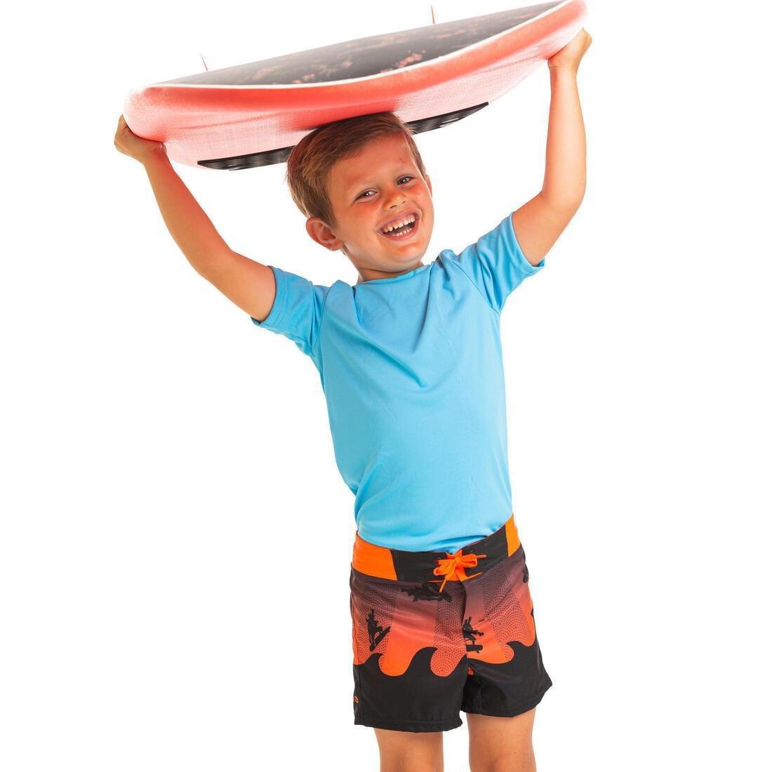 7-8Y  Kids' Swim Shorts 500, Yellow, , large image number 7