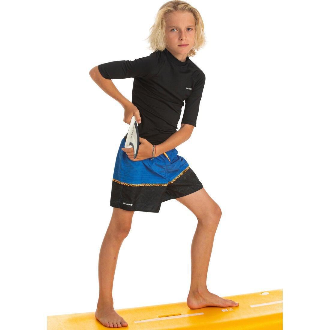 8-9Y  Swimming Shorts 100, Orange, , large image number 5