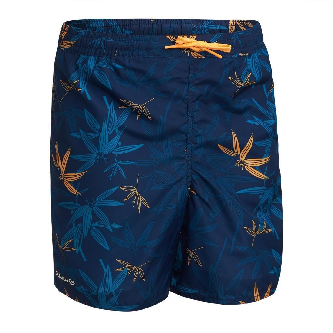14-15Y Swimming Shorts 100, Dark Blue, , large image number 0