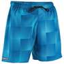 OLAIAN - Small 100 Short Surfing Boardshorts Square, Blue