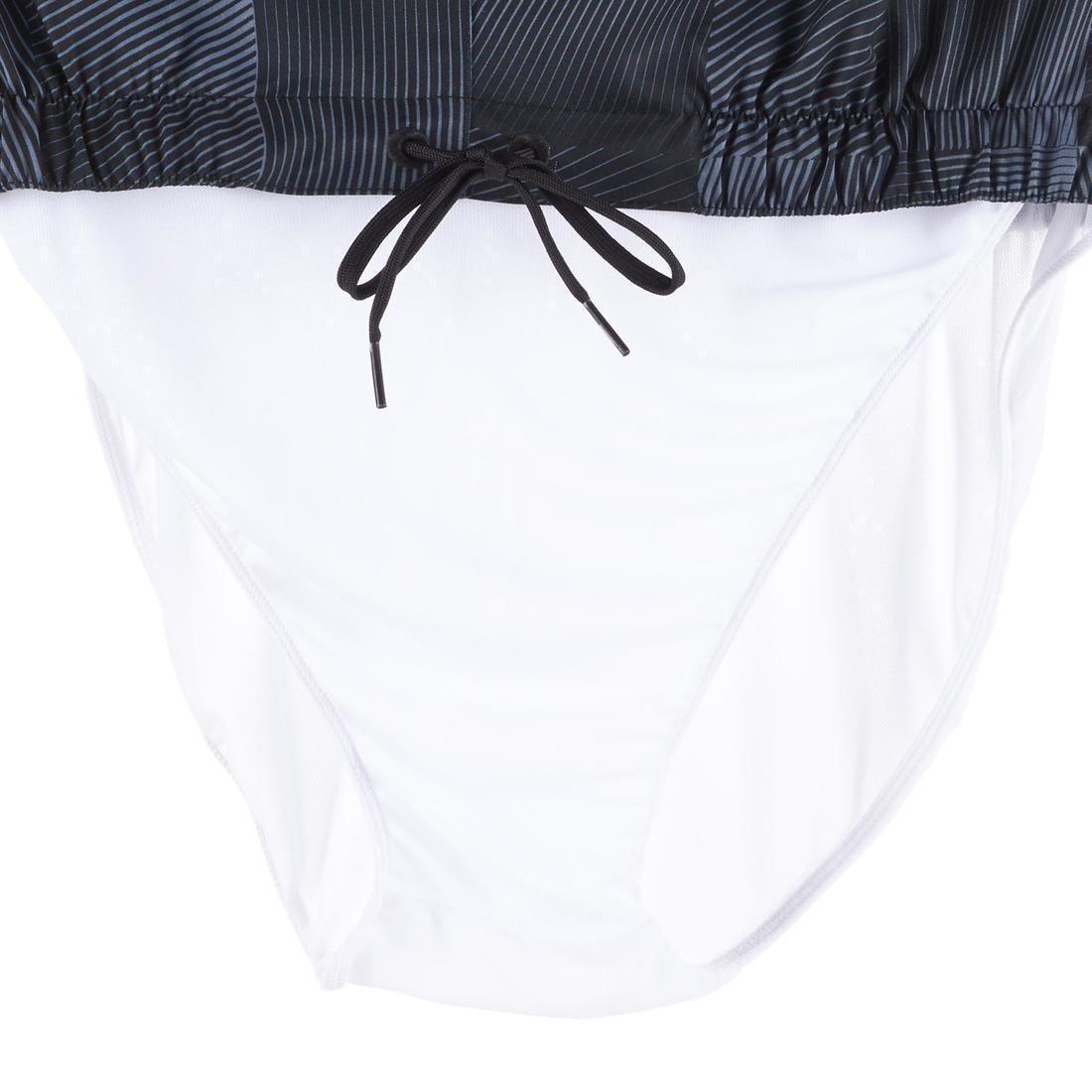 شورت لركوب الأمواج مربعات 100، أزرق، مقاس XL, , large image number 5