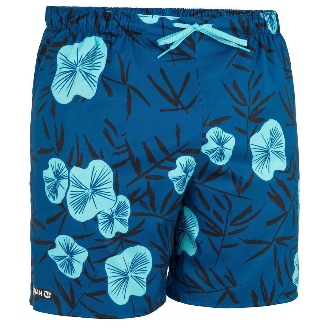 Large  100 Short Surfing Boardshorts Square, Petrol Blue, , large image number 0