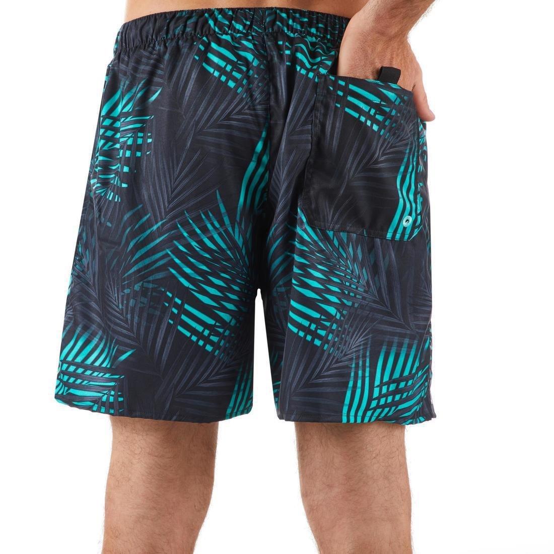 Large  100 Short Surfing Boardshorts Square, Petrol Blue, , large image number 2