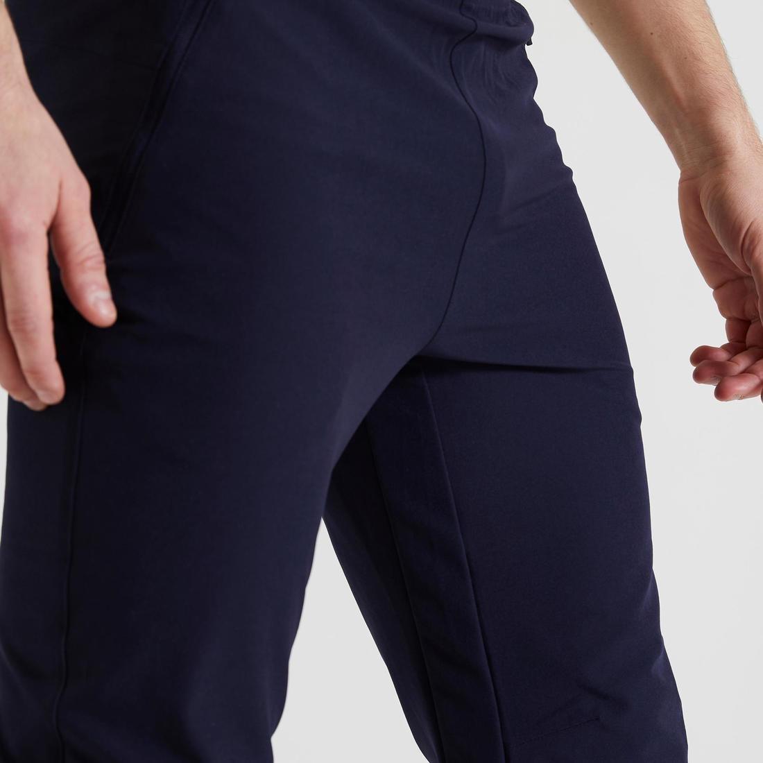 W34 L34  Slim-Fit Fitness Bottoms - Dark Grey, Asphalt Blue, , large image number 3