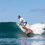 OLAIAN - Medium  Surfing Standard Boardshorts 500 Gradient, Petrol Blue