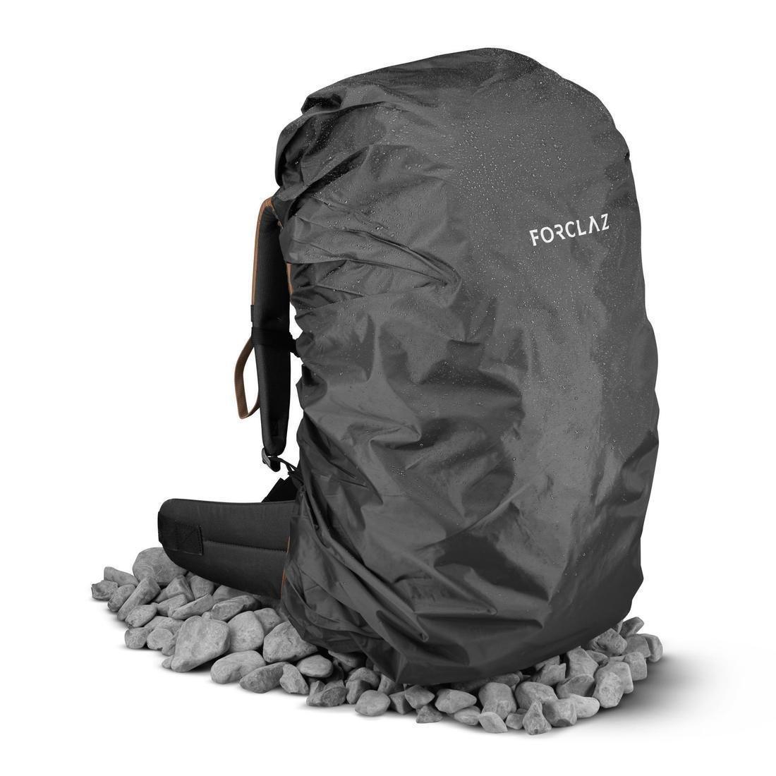Reinforced Backpack Rain Cover 70/100L, Burnt Orange, , large image number 0