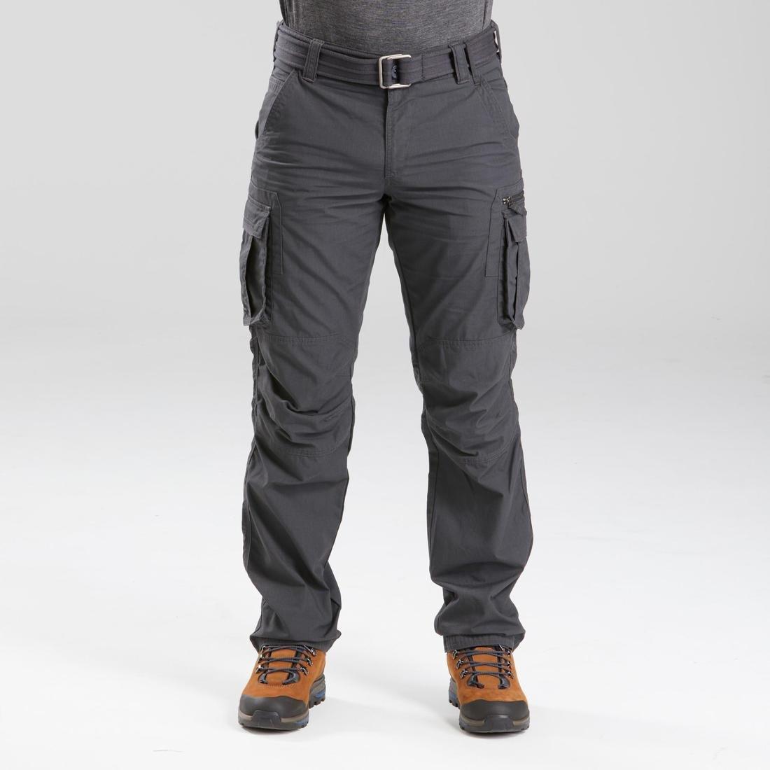 3Xl  Men's Trekking Trousers - Travel 100, Carbon Grey, , large image number 8