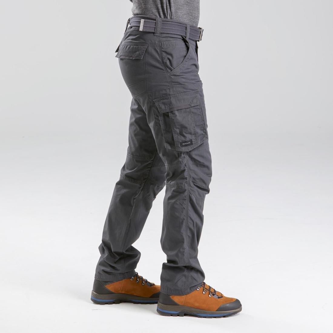 3Xl  Men's Trekking Trousers - Travel 100, Carbon Grey, , large image number 9