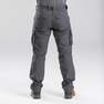 FORCLAZ - 5Xl   Travel Trekking Cargo Trousers - Travel 100, Carbon Grey