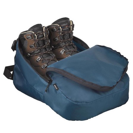 FORCLAZ - Shoe Storage Bag for Sizes 4 to 10, Dark Petrol Blue