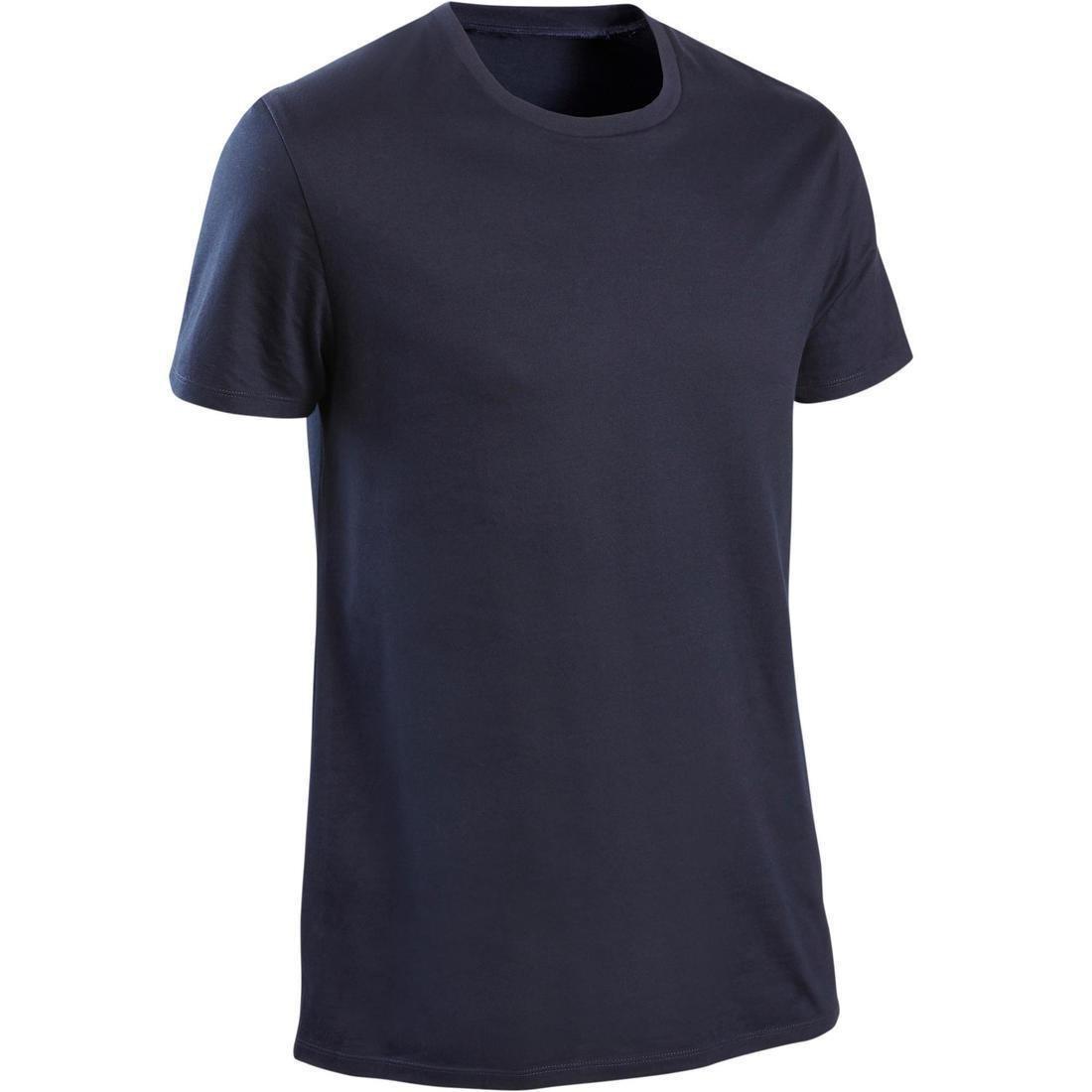 XL  Fitness Pure Cotton T-Shirt Sportee, Black, , large image number 5