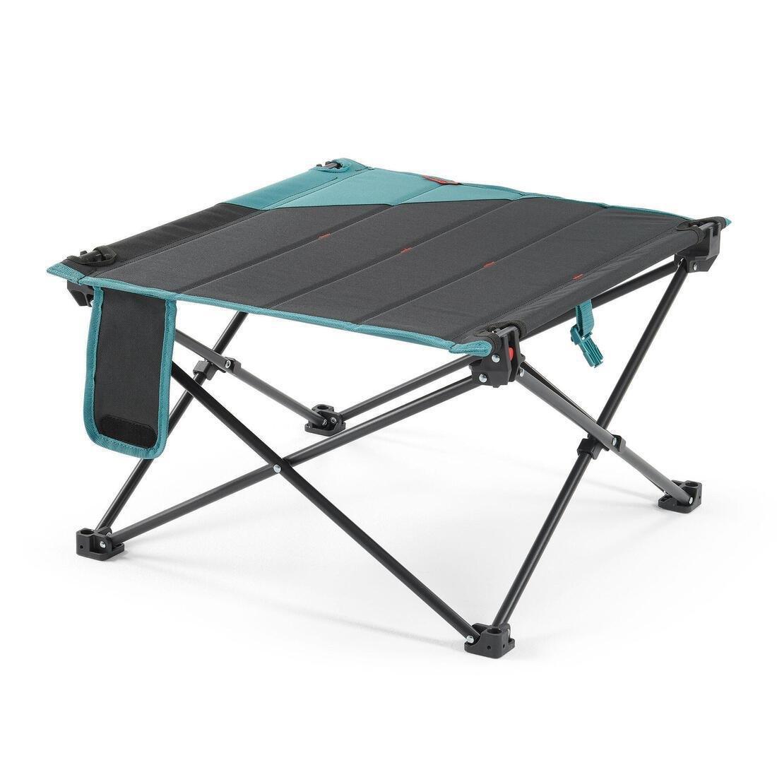 Mens Low Folding Camping Table Mh100, Grey, , large image number 0