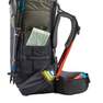 FORCLAZ - حقيبة ظهر نسائية للرحلات - م.ت.100 إيزيفيت، أخضر داكن، سعة 60 لتر