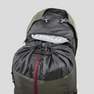 FORCLAZ - Women's Trekking Backpack 60 L - MT100 EASYFIT, Dark Ivy Green