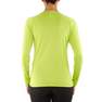 QUECHUA - Extra Large  Women's Long-sleeved Mountain Walking T-shirt MH550, Storm Grey