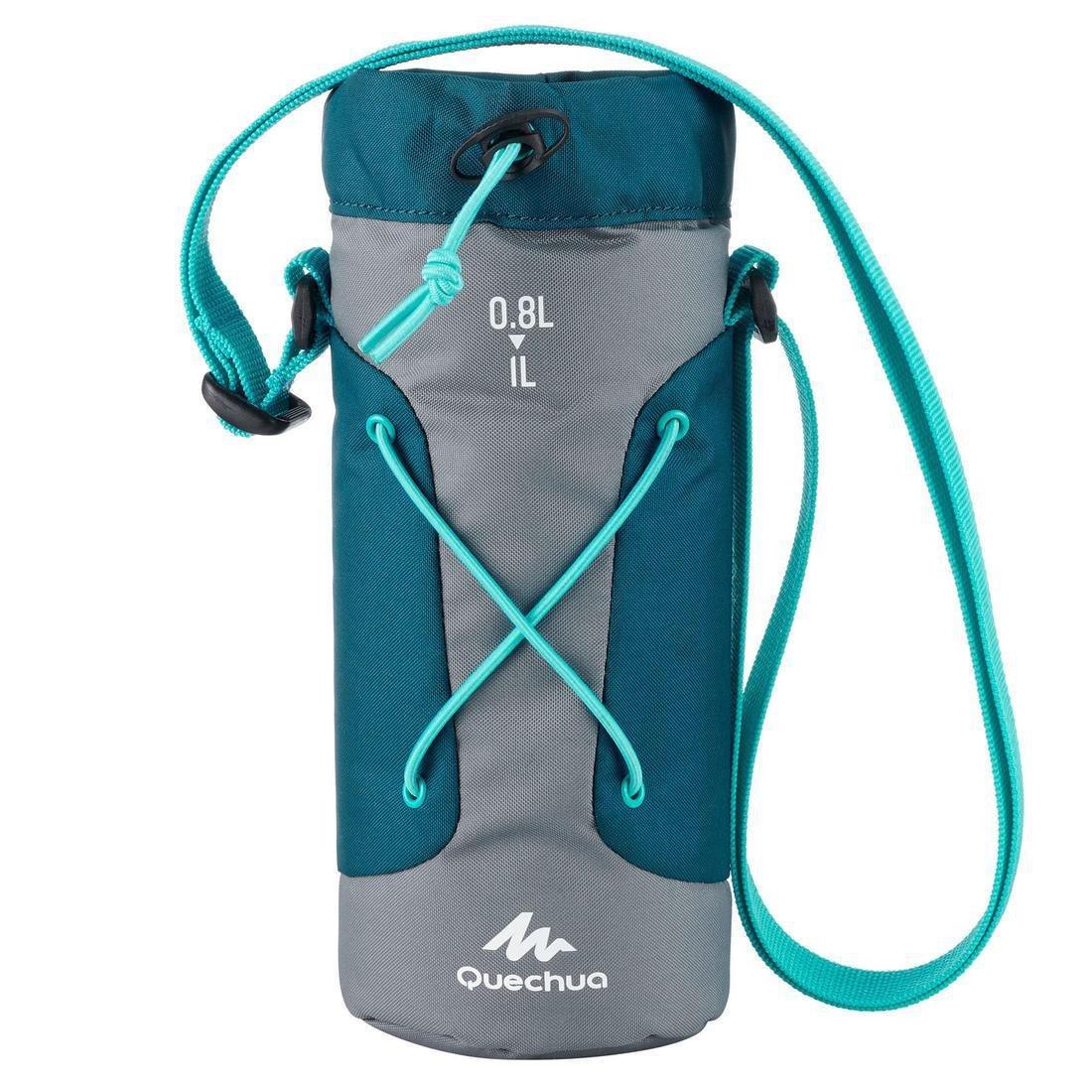 Isothermal Cover for Hiking Flasks, Dark Petrol Blue, , large image number 4