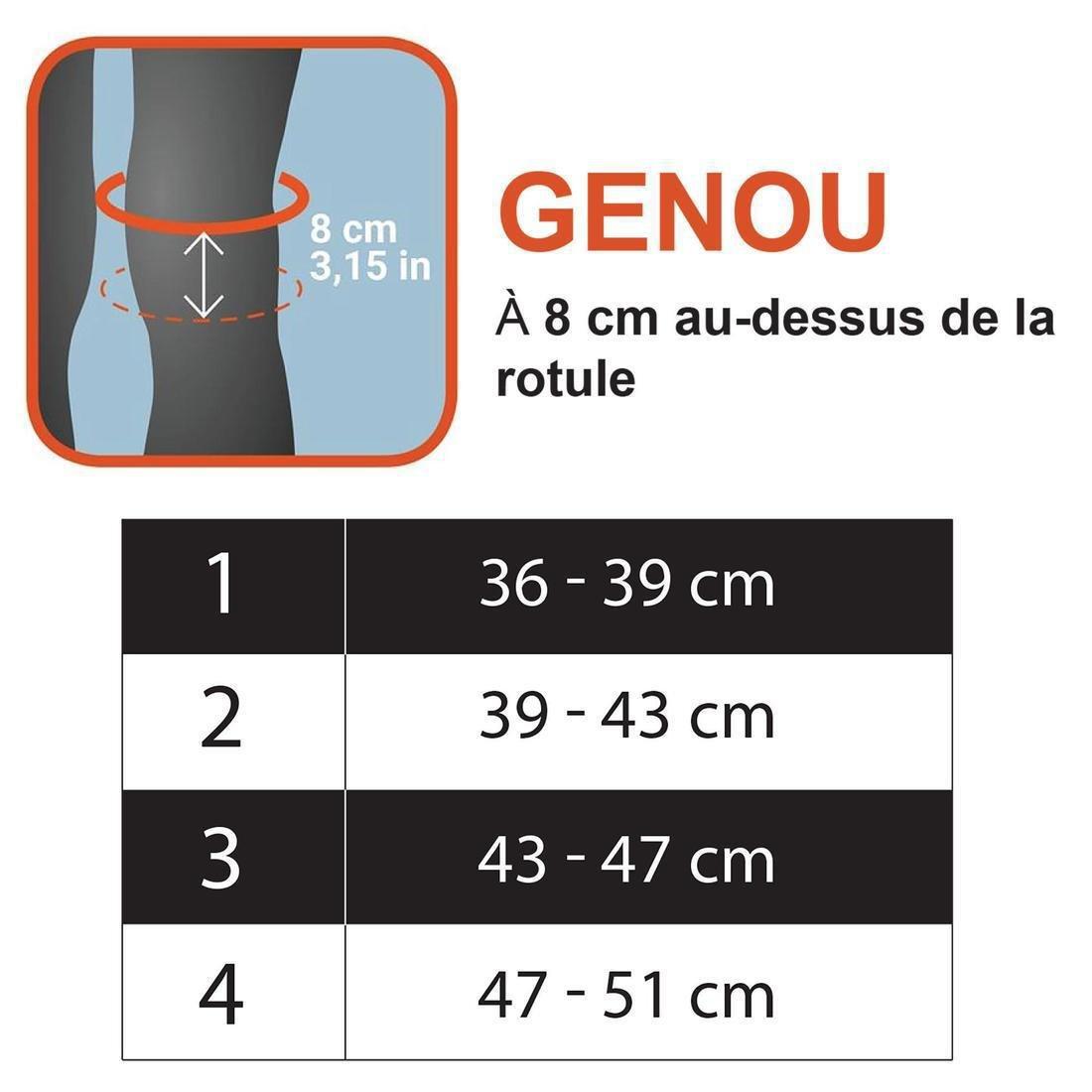 Unisex Knee Brace Prevent 500, Black, , large image number 4