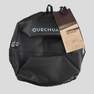 QUECHUA - حقيبة وعاء تخييم قابلة للطي، أسود، 8 لترات