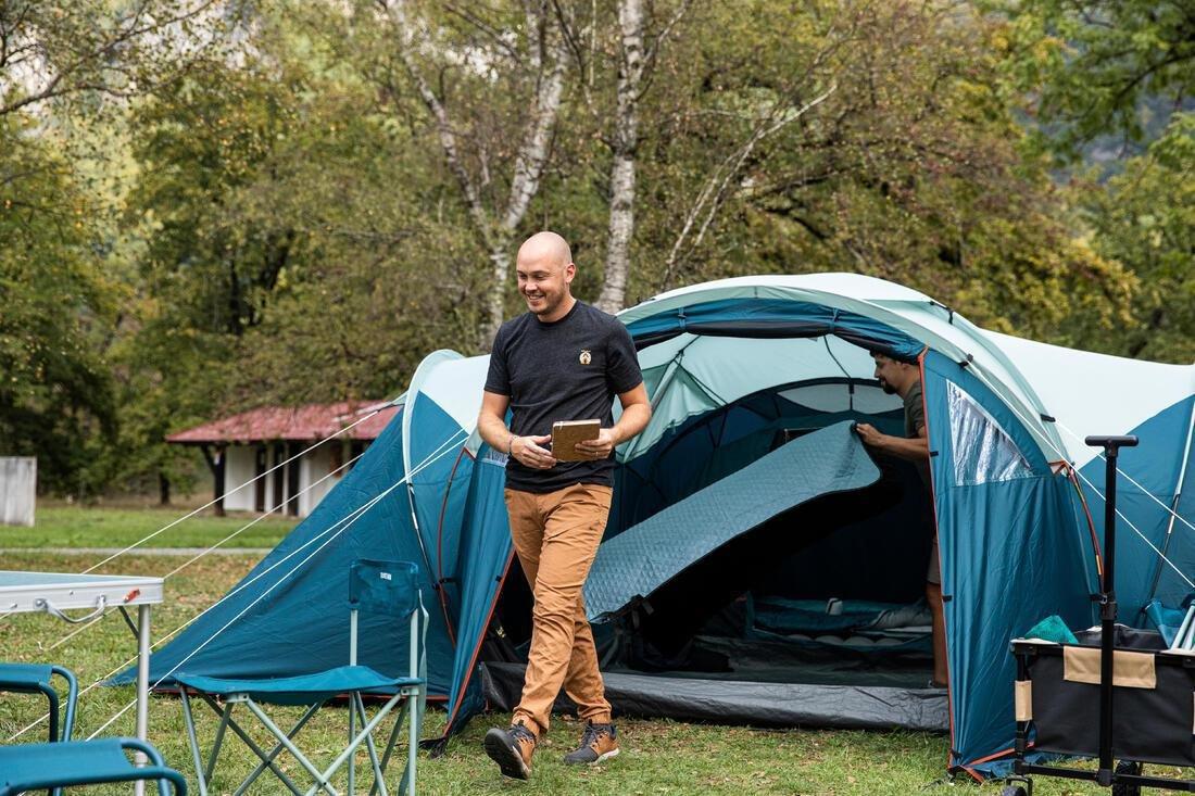 Folding Camping Chair - Basic, Blue, , large image number 8