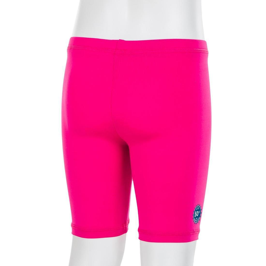 3-4Y Baby / Kids' UV-Protection Short Swimsuit Bottoms, Magenta, , large image number 5