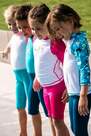 NABAIJI - 2-3Y Baby / Kids' Short-sleeve UV-protection Swimming Suit Print, Petrol Blue