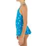 NABAIJI - 7-8Y  1-Piece Swimming Skirt Swimsuit Lila All Omi, Teal Blue