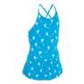 NABAIJI - 10-11 Yrs 1-Piece Swimming Skirt Swimsuit Lila All Omi, Teal Blue
