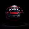 TARMAK - كرة سلة ر.900 دائمة وجديدة جدًا للبالغين - أحمر/أسود، مقاس 7