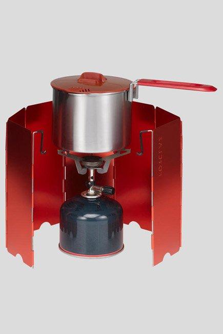 Windshield for Portable Stoves, Burnt Orange, , large image number 0