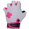 BTWIN - 4-5Y Kids' Fingerless Cycling Gloves - Princess, Blush Pink