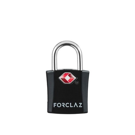 FORCLAZ - Pack Of 2 Key Padlocks, Black